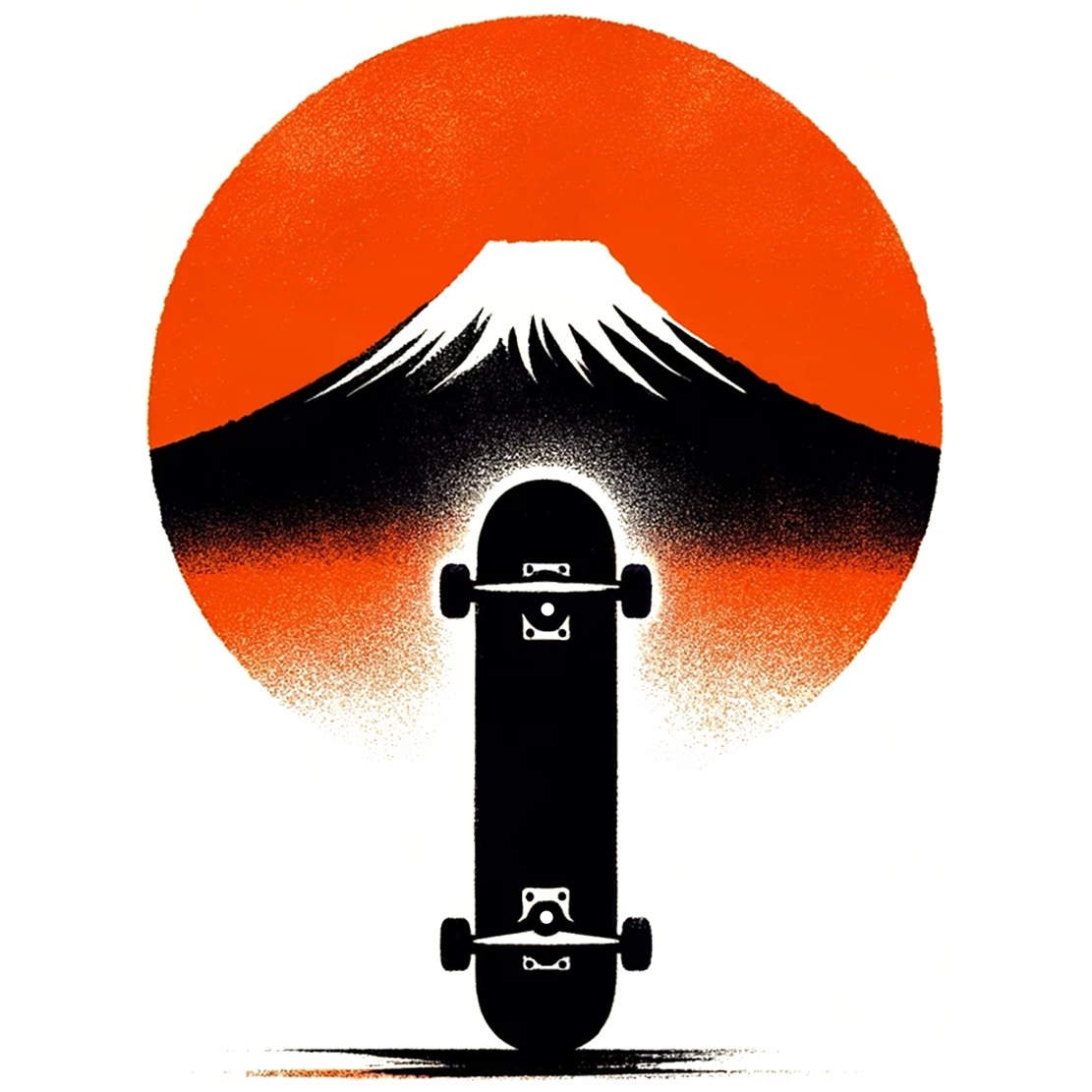 Mount Fuji Skateboard NEW