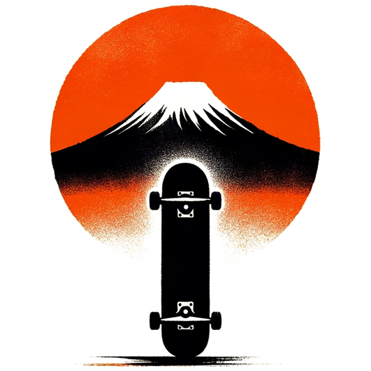 Mount Fuji Skateboard NEW